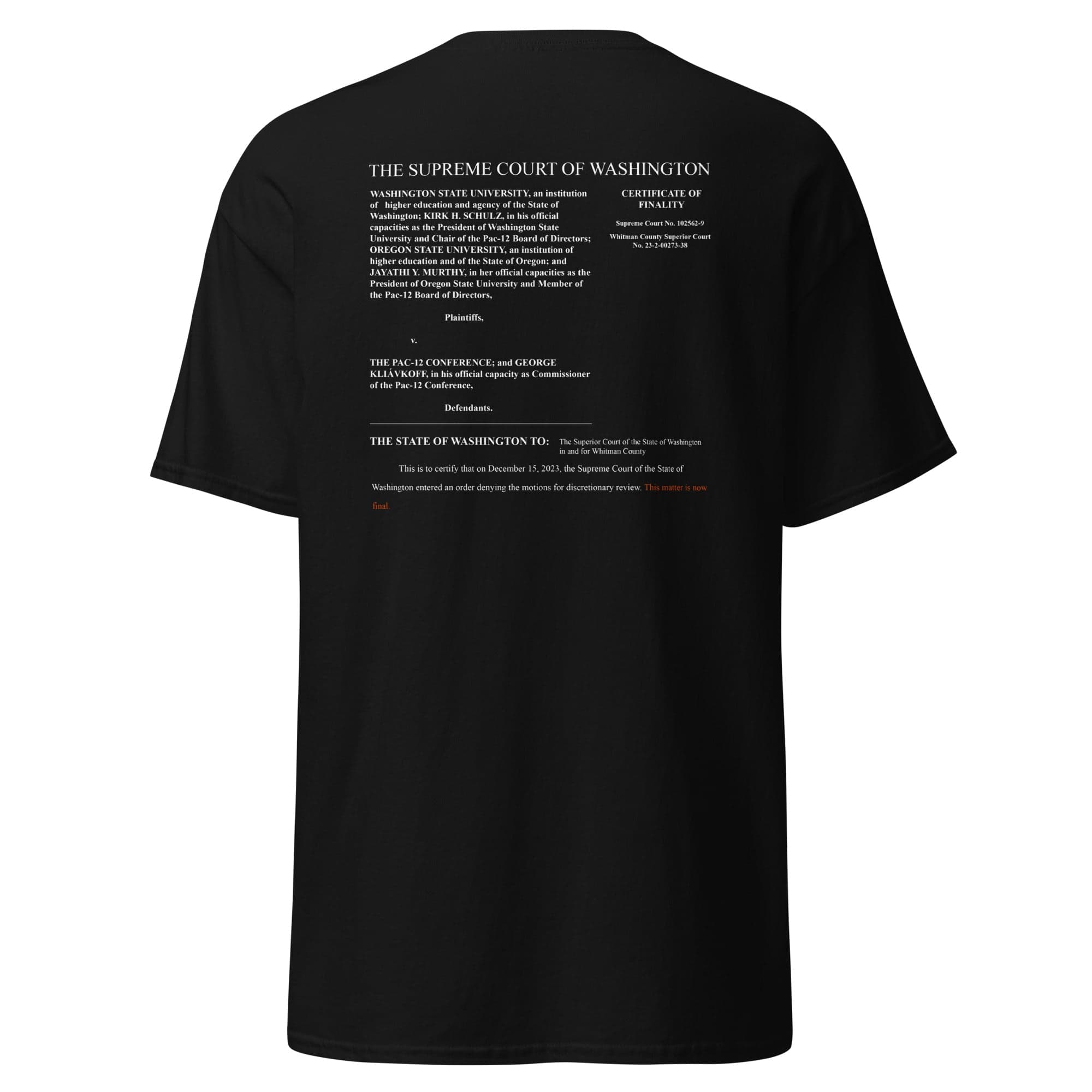 Pac2 Legal Shirt - Beavs Black