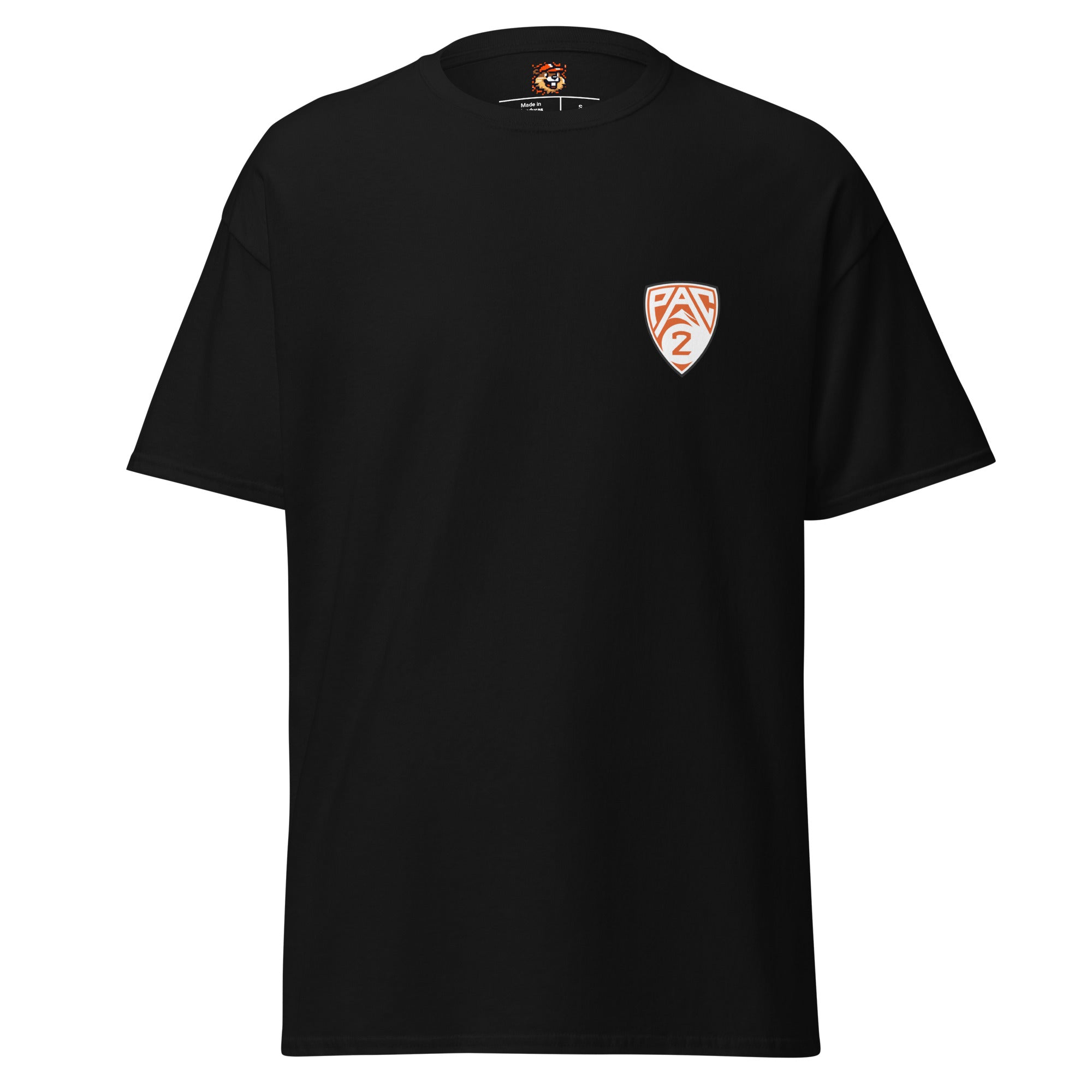 Pac2 Legal Shirt - Beavs Black - mens-classic-tee-black-front-6585bc64146fc