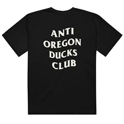 Anti Oregon Ducks Club Shirt - unisex-garment-dyed-heavyweight-t-shirt-black-back-65a31939831c4